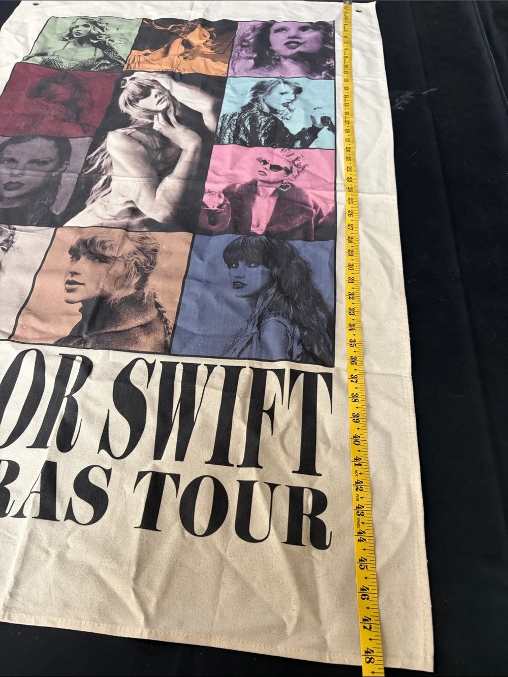 Taylor Swift The Eras Tour Wall Banner Tapestry Large Graphic Flag Concert Merch